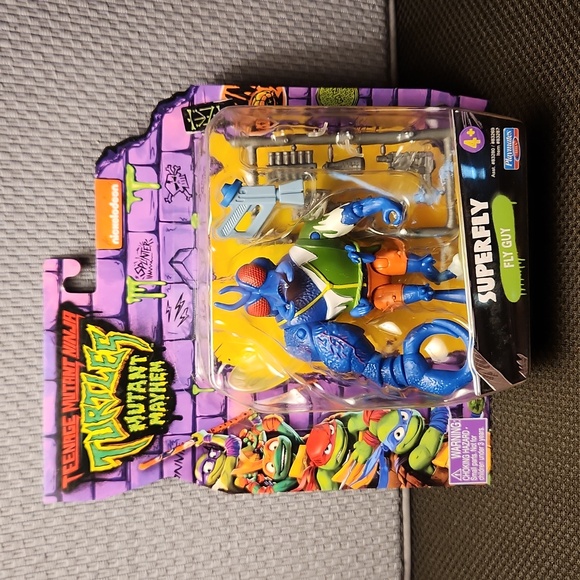 Teenage Mutant Ninja Turtles Mutant Mayhem Superfly Figure New - Picture 1 of 4